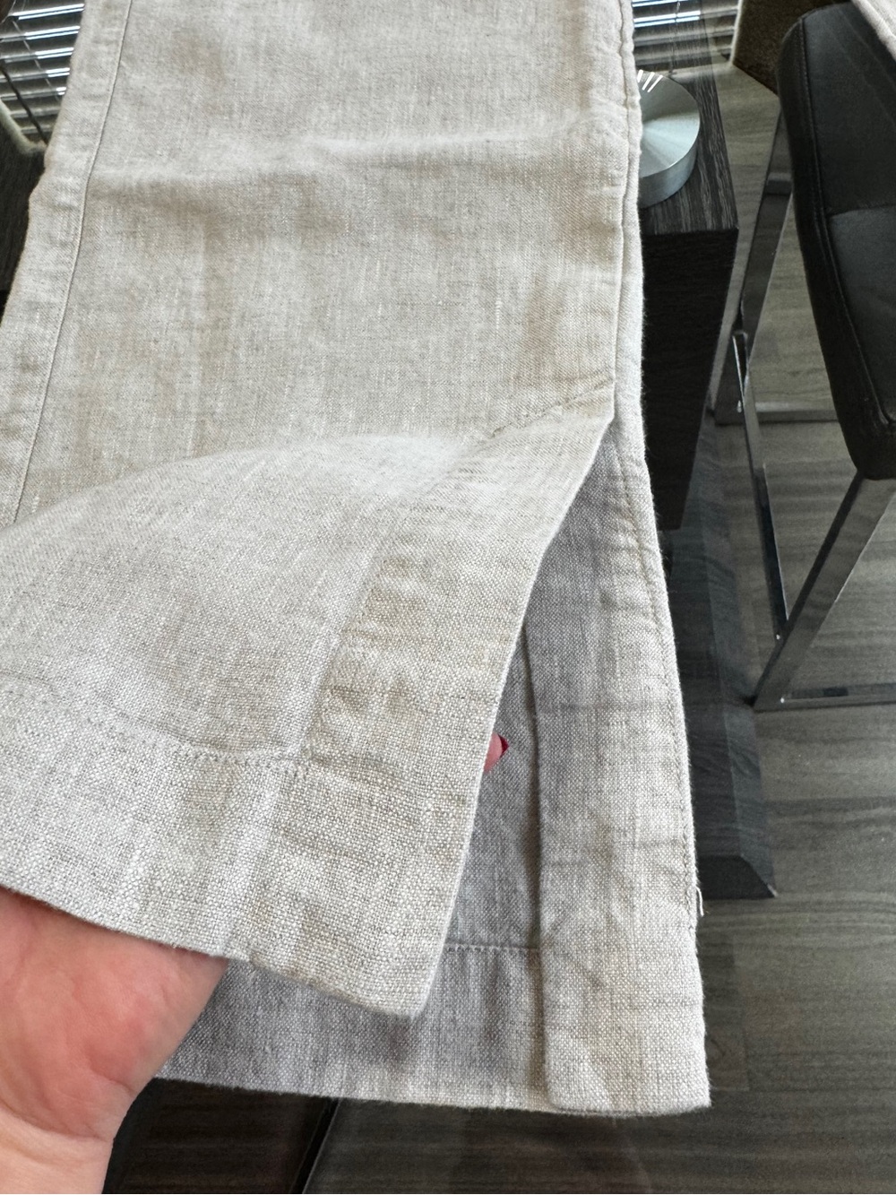 Athleta Retreat Linen High Rise Wide Leg pants 🚨fits like small size - Picture 15 of 17